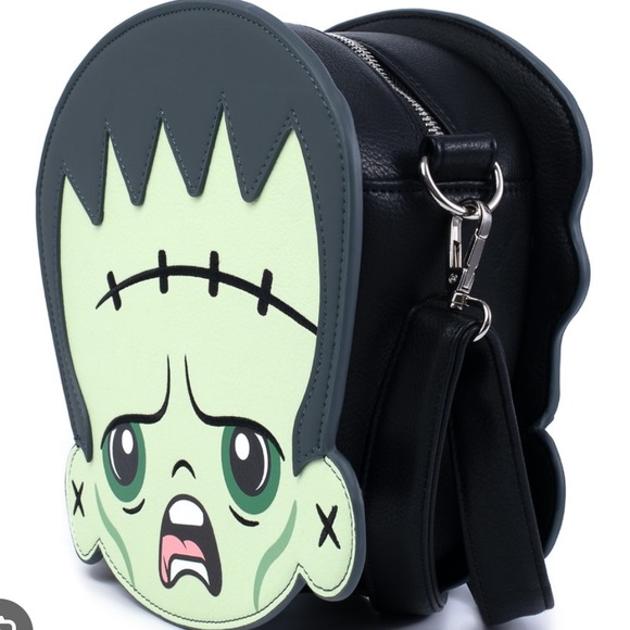 Loungefly Handbags - 💚Loungefly Frankenstein & Bride Collectible Crossbody Bag